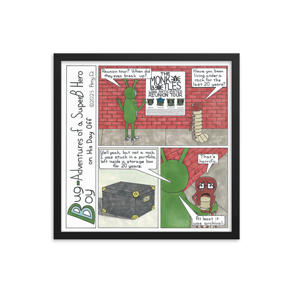 Under a Rock - Comic Strip Prints - Jan. 14th, 2023