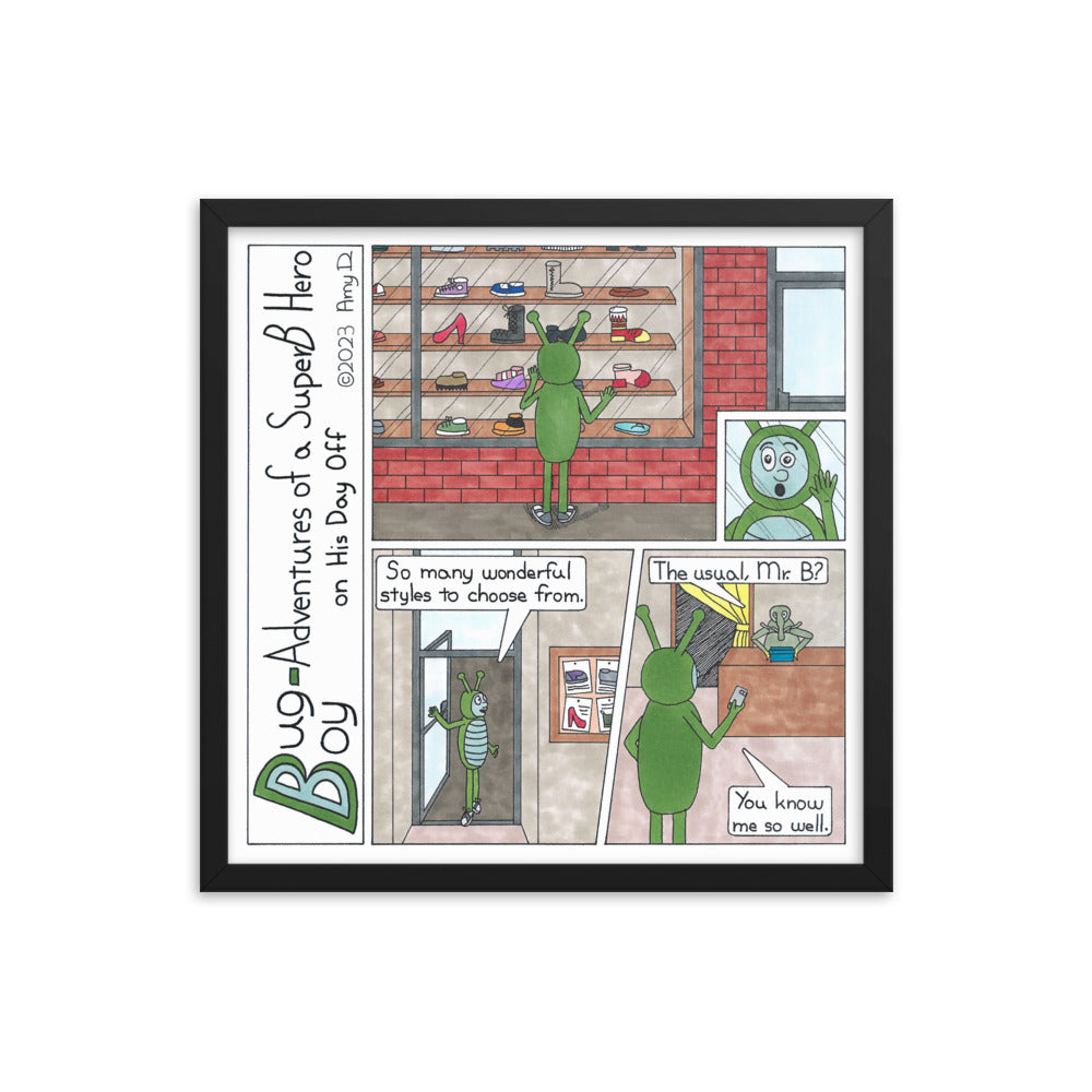 Shoe Shopping - Comic Strip Prints - Jan. 21st, 2023