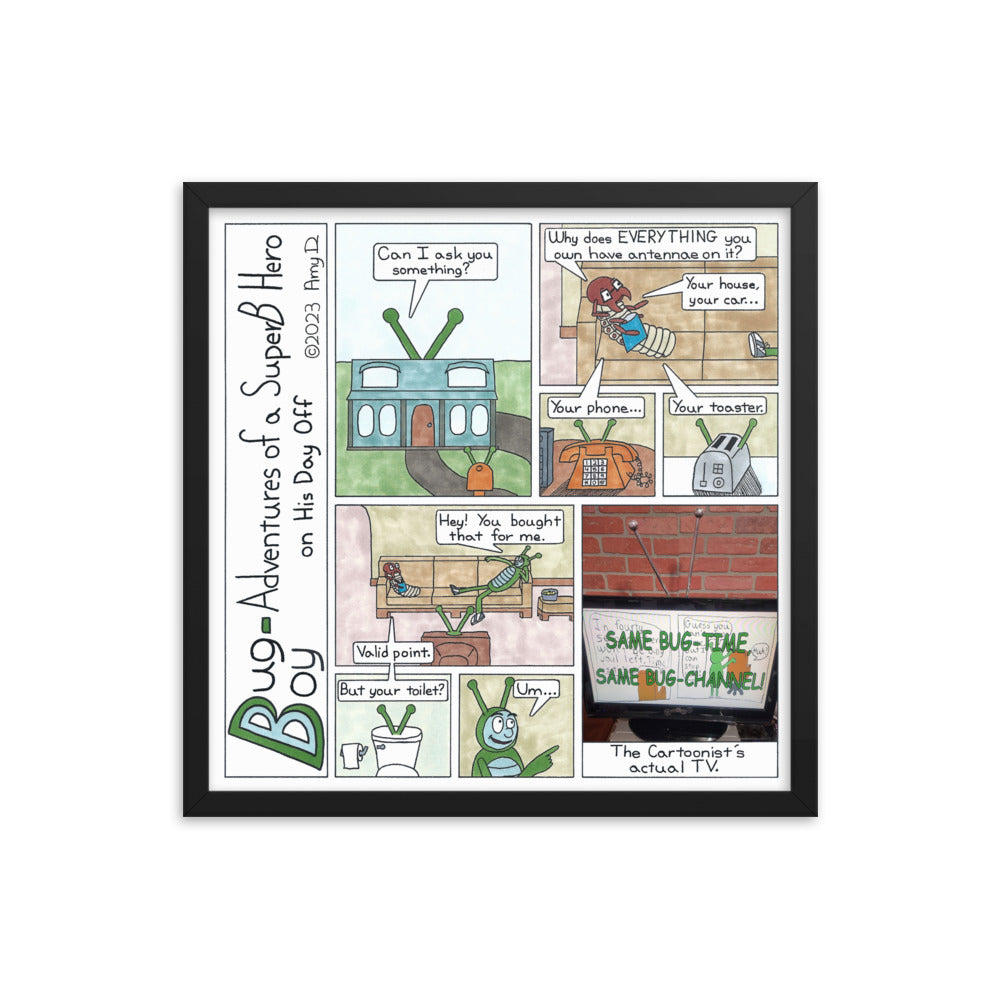 Antennae - Comic Strip Prints - Feb. 18th, 2023