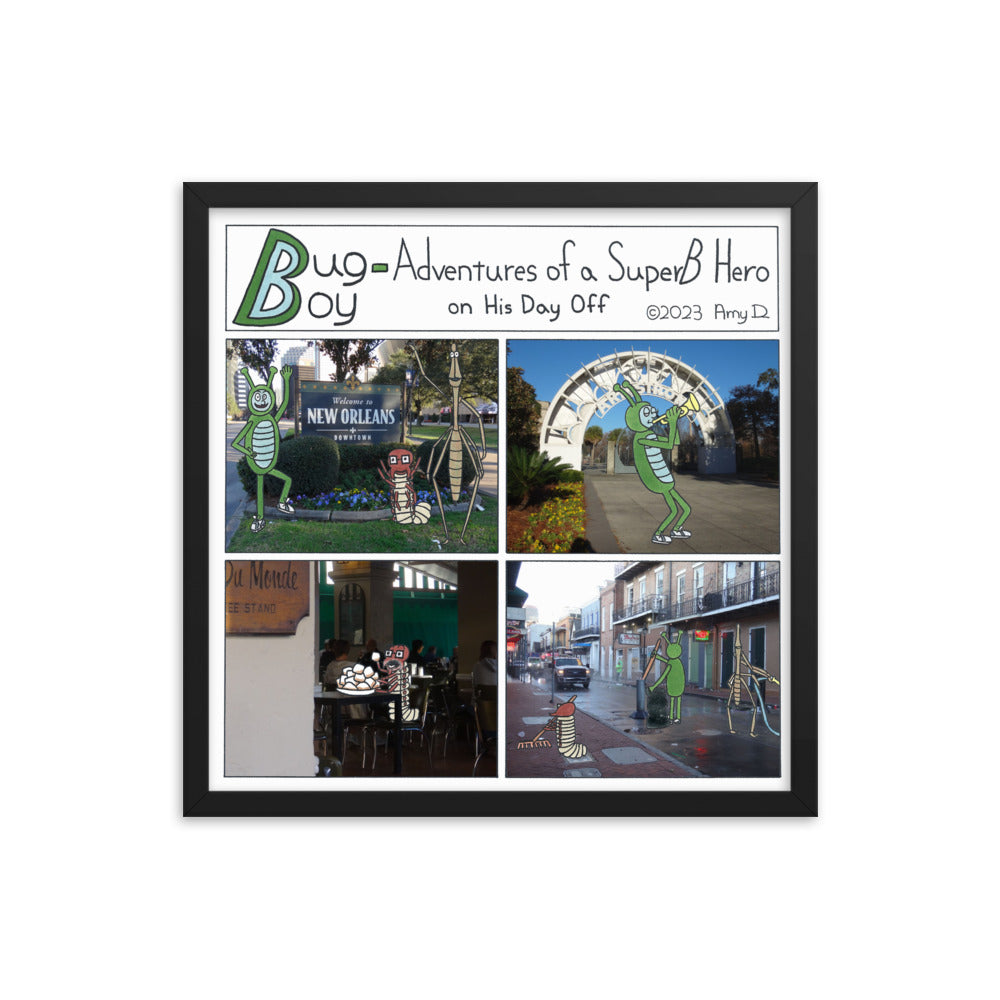 New Orleans - Comic Strip Prints - Feb. 25th, 2023