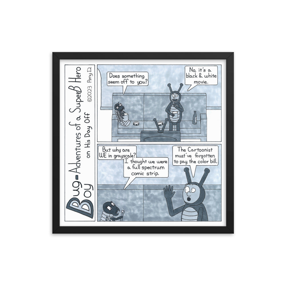 Black & White - Comic Strip Prints - Apr. 8th, 2023
