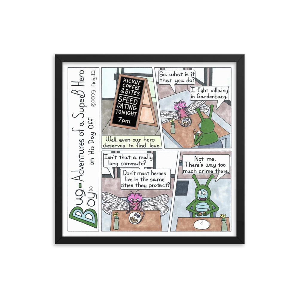 Speed Date - Comic Strip Prints - Aug. 5th, 2023