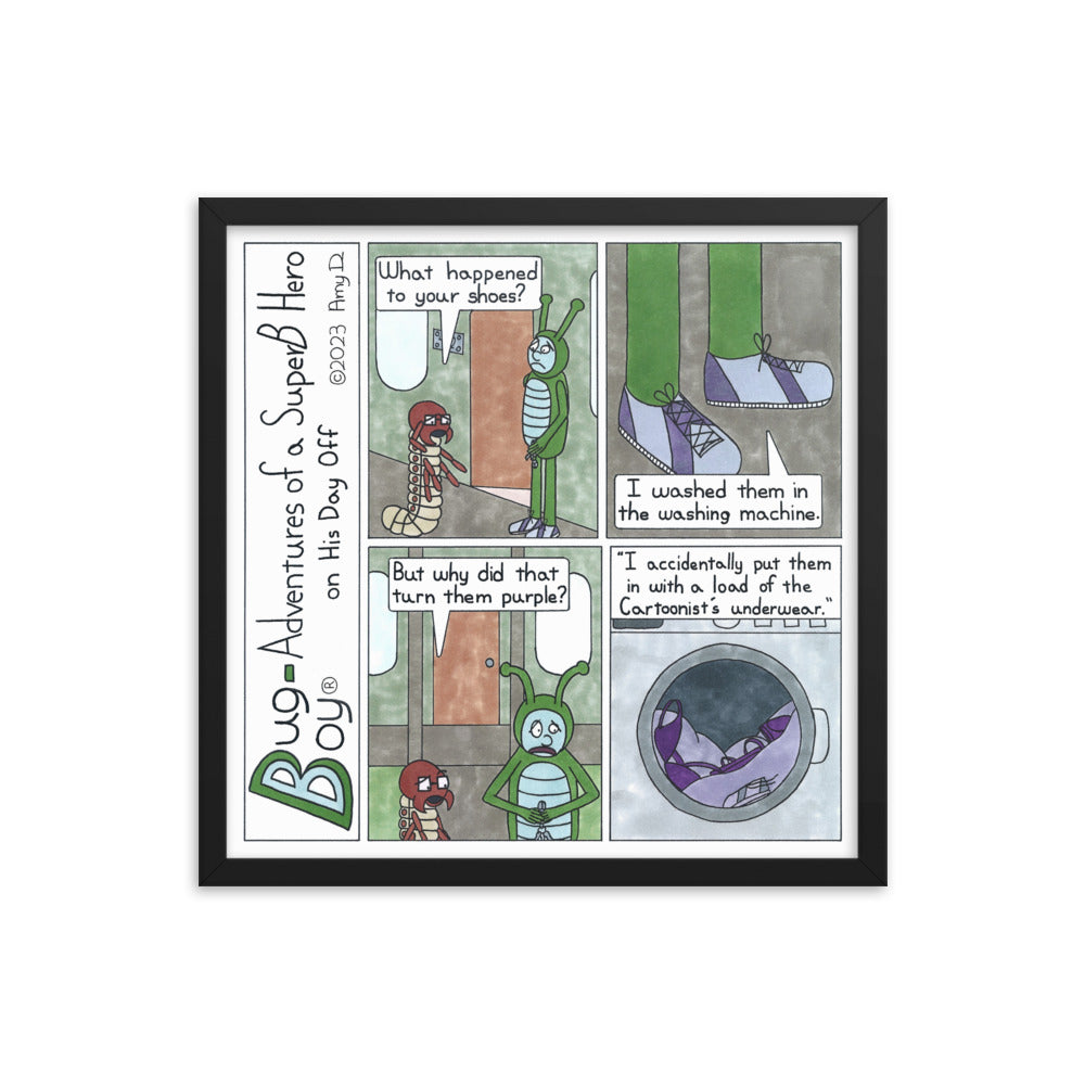 Purple Laundry - Comic Strip Prints - Sep. 30th, 2023