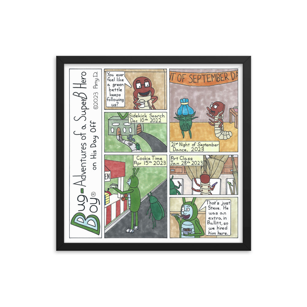 Bullitt - Comic Strip Prints - Oct. 14th, 2023