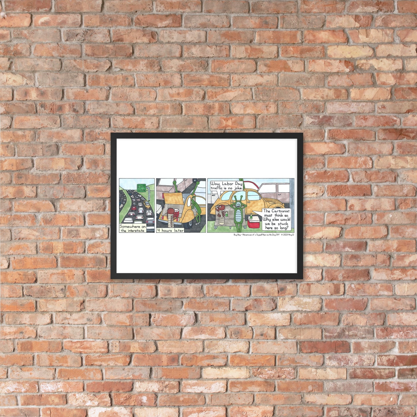 Traffic - Comic Strip Prints - Sep. 2nd, 2023