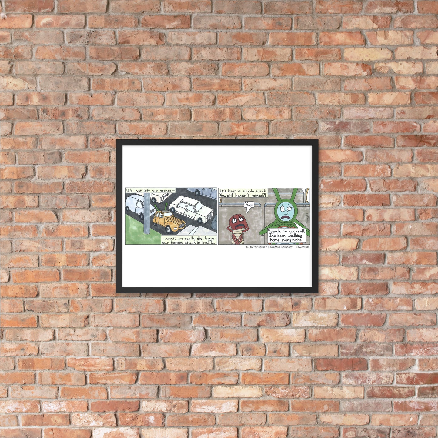 Traffic 2 - Comic Strip Prints - Sep. 9th, 2023