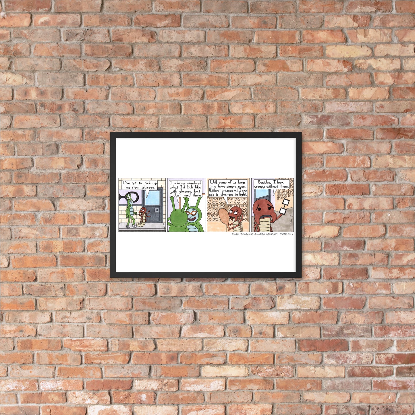 Glasses - Comic Strip Prints - Feb. 17th, 2024