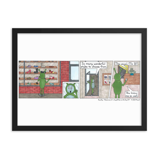 Shoe Shopping - Comic Strip Prints - Jan. 21st, 2023