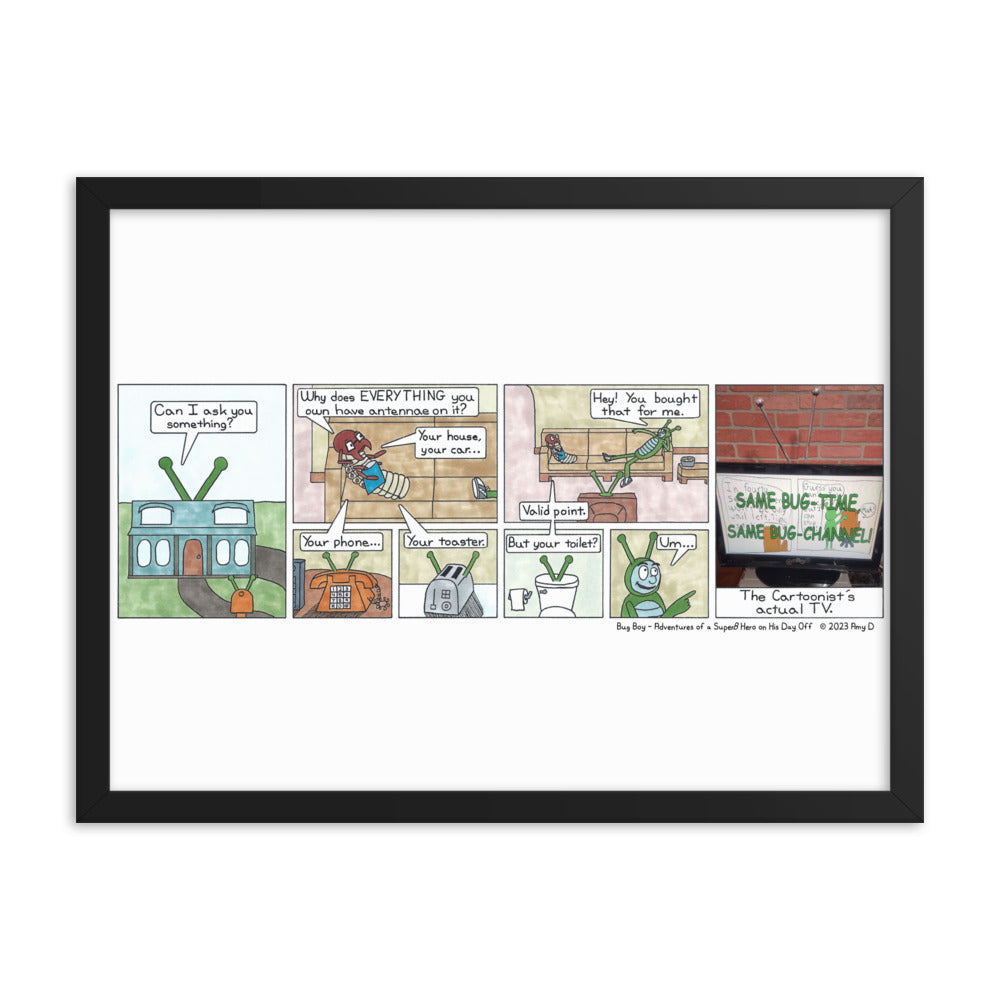 Antennae - Comic Strip Prints - Feb. 18th, 2023