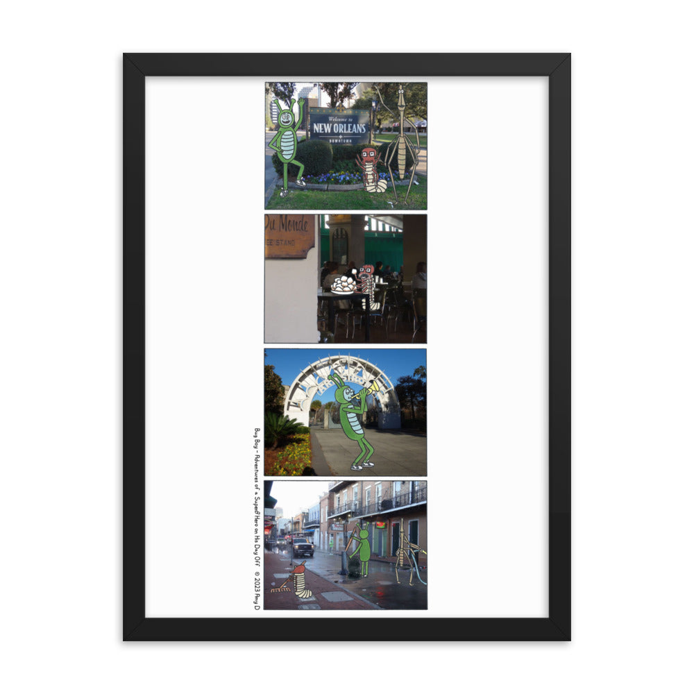 New Orleans - Comic Strip Prints - Feb. 25th, 2023