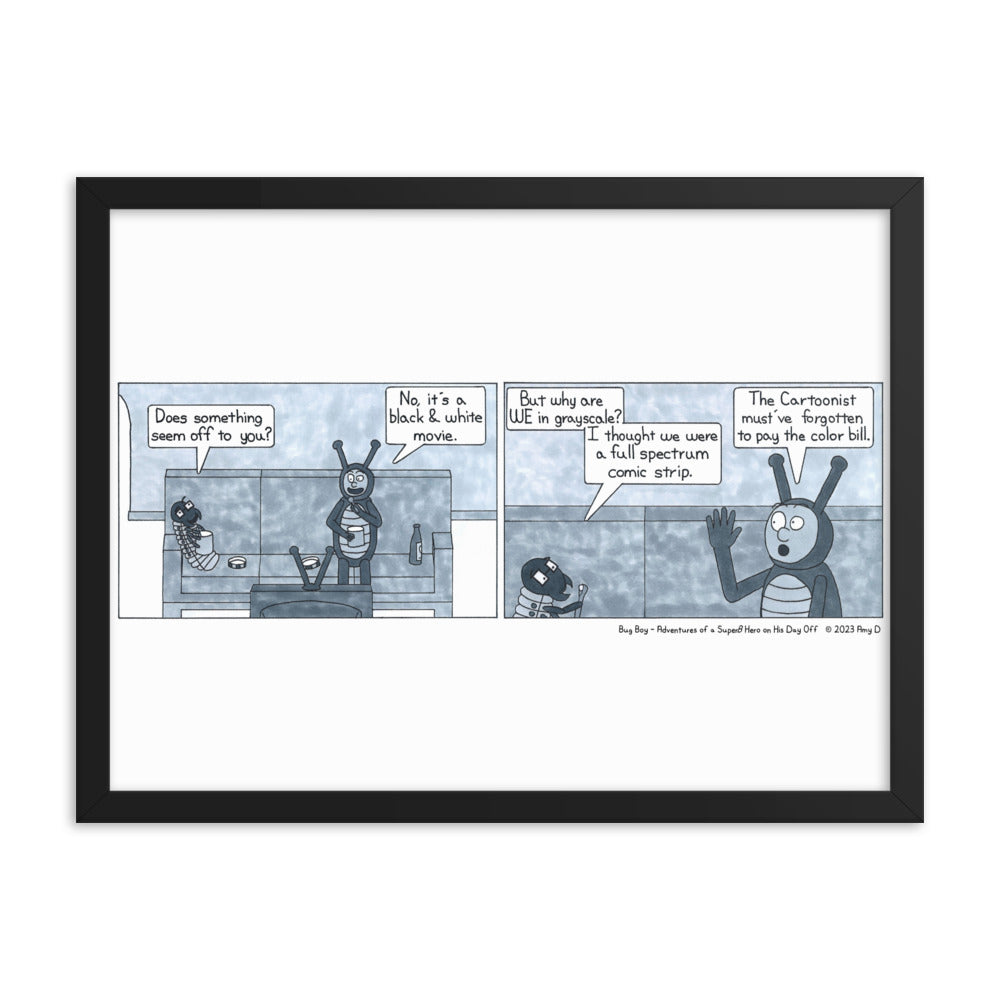 Black & White - Comic Strip Prints - Apr. 8th, 2023