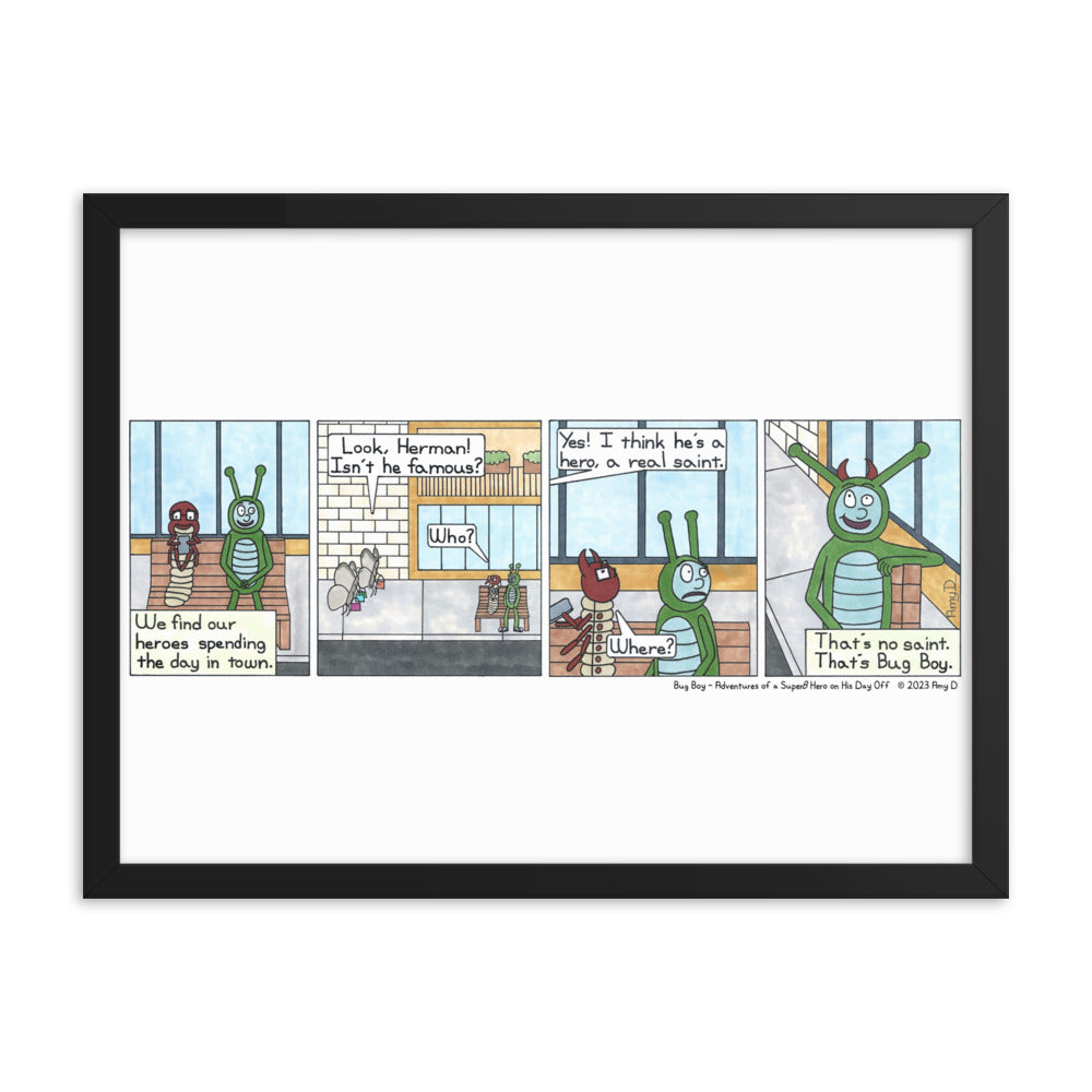 The Saint - Comic Strip Prints - June 10th, 2023
