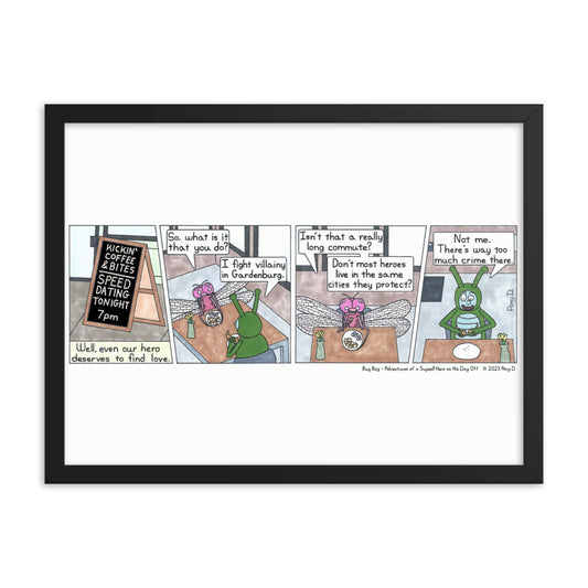 Speed Date - Comic Strip Prints - Aug. 5th, 2023