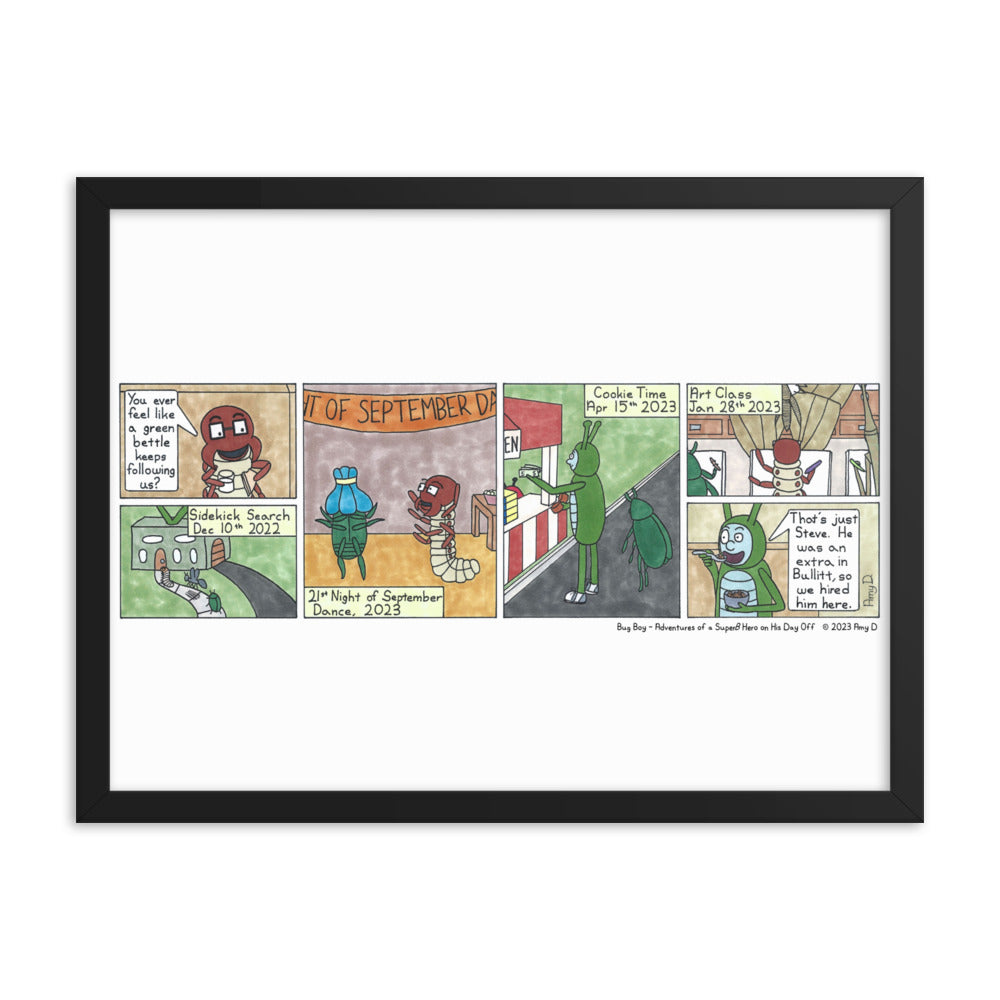 Bullitt - Comic Strip Prints - Oct. 14th, 2023