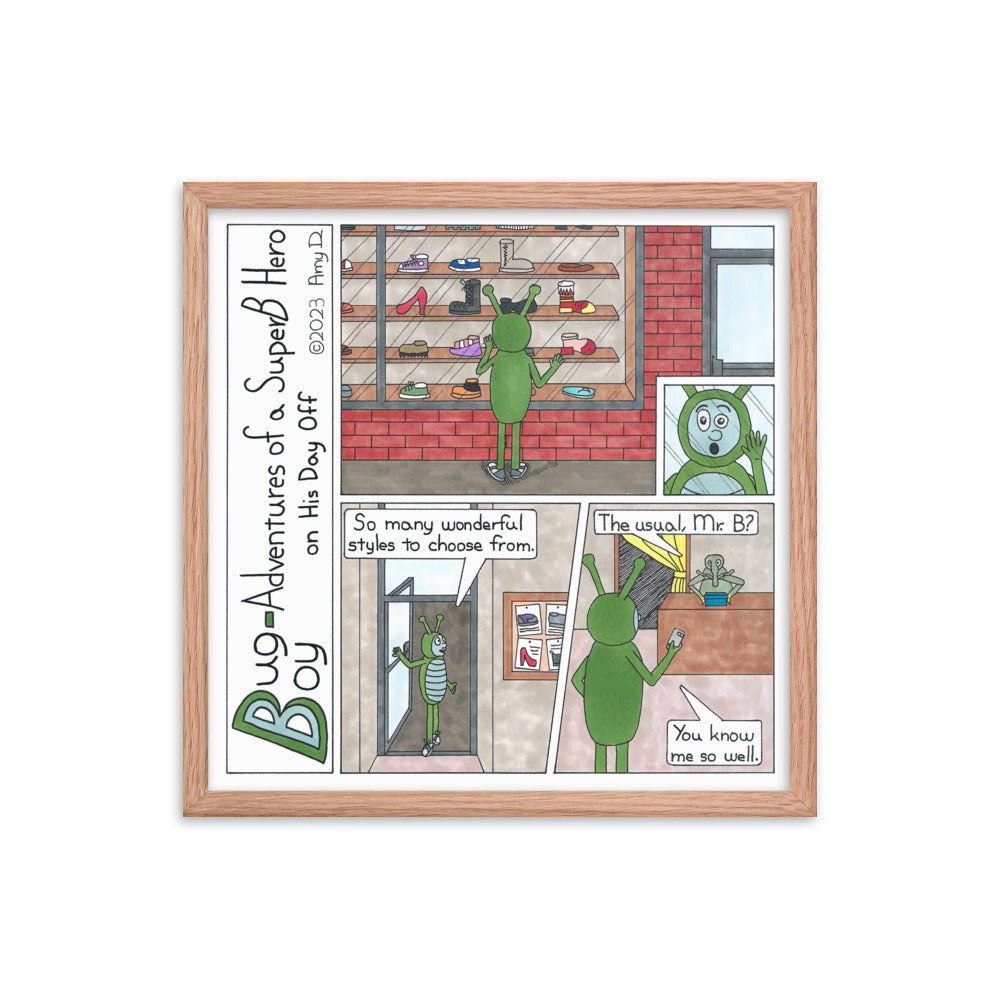 Shoe Shopping - Comic Strip Prints - Jan. 21st, 2023