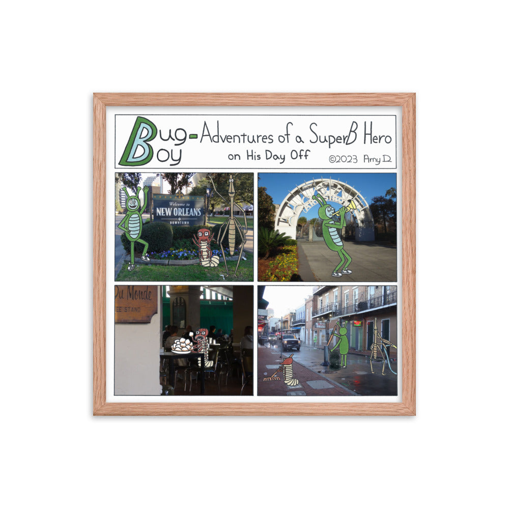 New Orleans - Comic Strip Prints - Feb. 25th, 2023