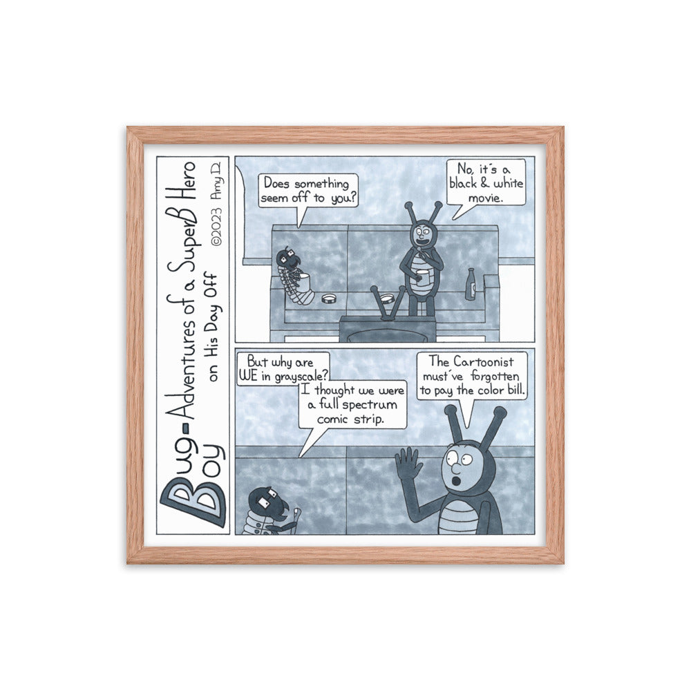 Black & White - Comic Strip Prints - Apr. 8th, 2023
