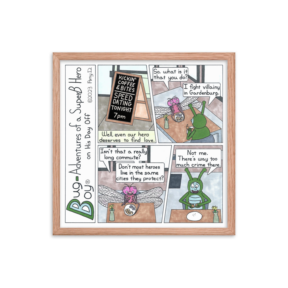 Speed Date - Comic Strip Prints - Aug. 5th, 2023