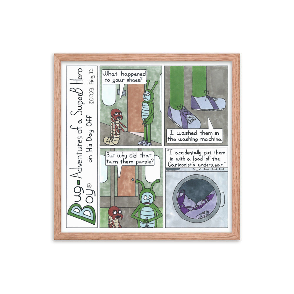 Purple Laundry - Comic Strip Prints - Sep. 30th, 2023