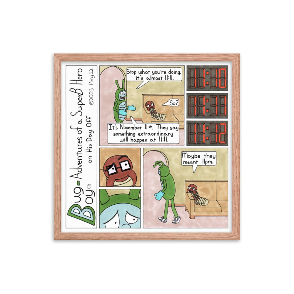 11:11 - Comic Strip Prints - Nov. 11th, 2023