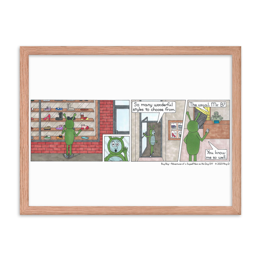 Shoe Shopping - Comic Strip Prints - Jan. 21st, 2023