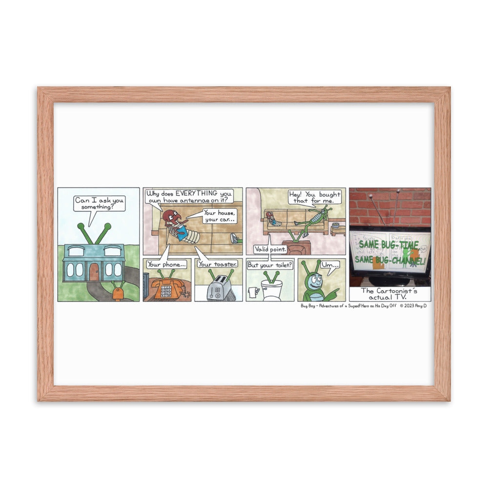 Antennae - Comic Strip Prints - Feb. 18th, 2023
