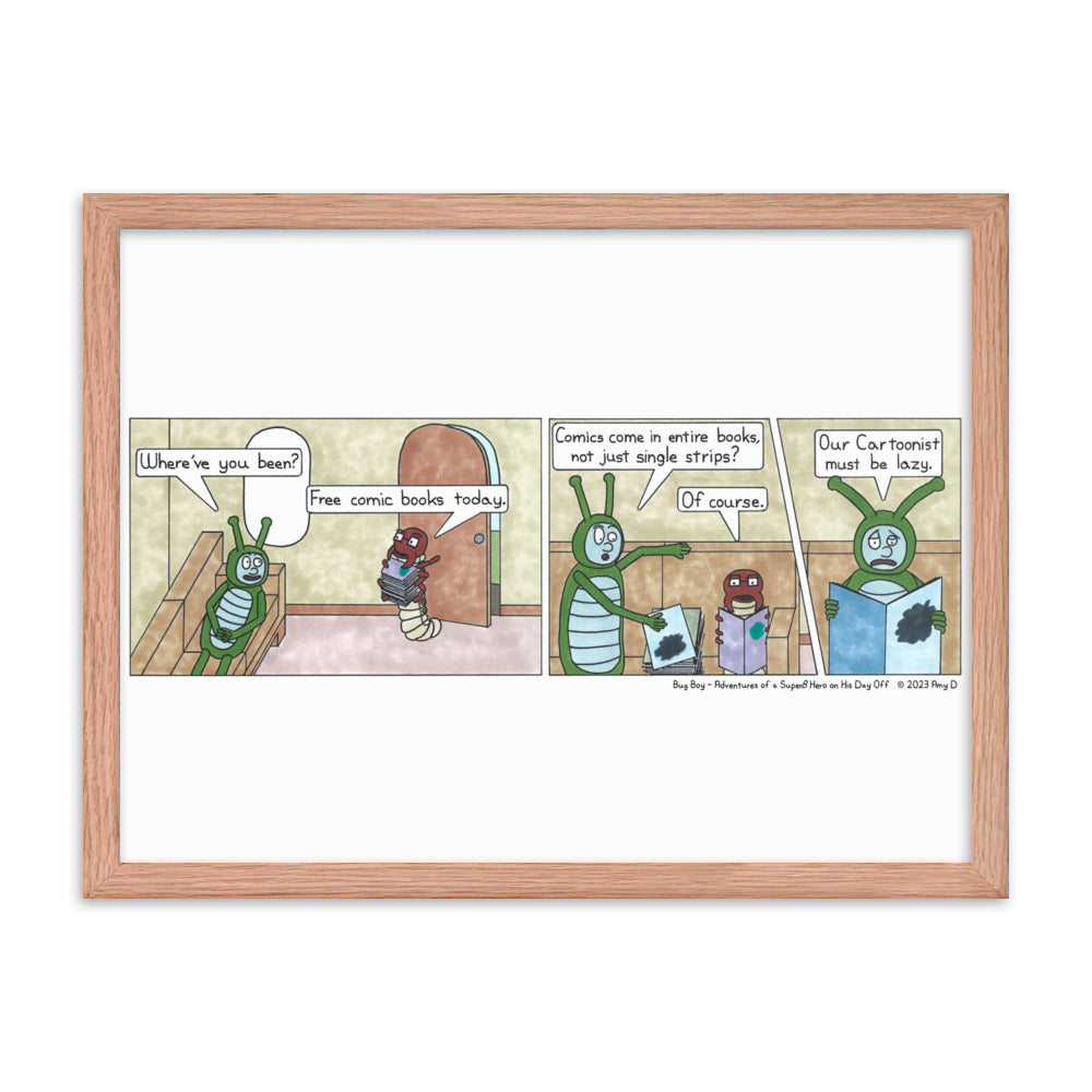 Free Comic Book Day - Comic Strip Prints - May 6th, 2023
