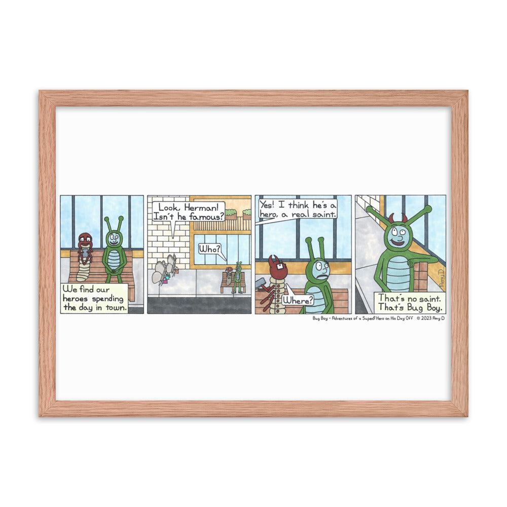 The Saint - Comic Strip Prints - June 10th, 2023