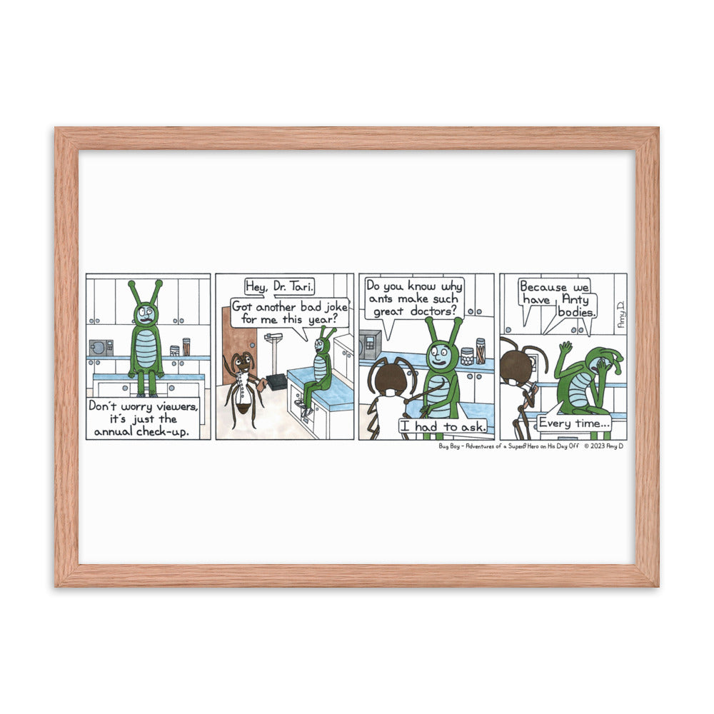 Checkup - Comic Strip Prints - July 1st, 2023