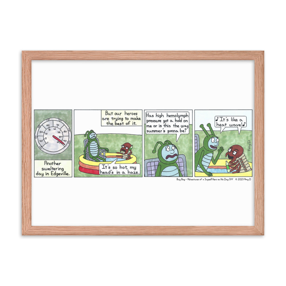 Heat Wave - Comic Strip Prints - July 15th, 2023