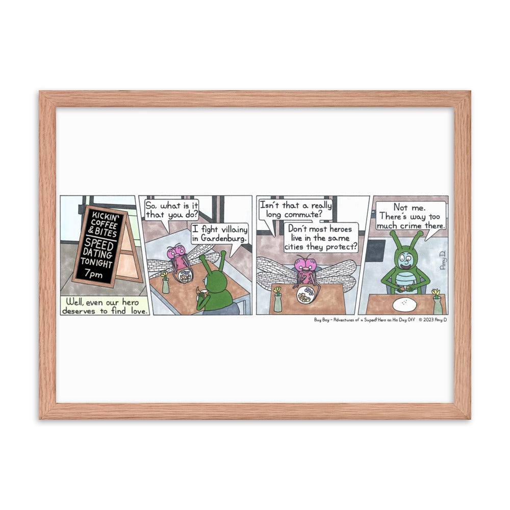 Speed Date - Comic Strip Prints - Aug. 5th, 2023