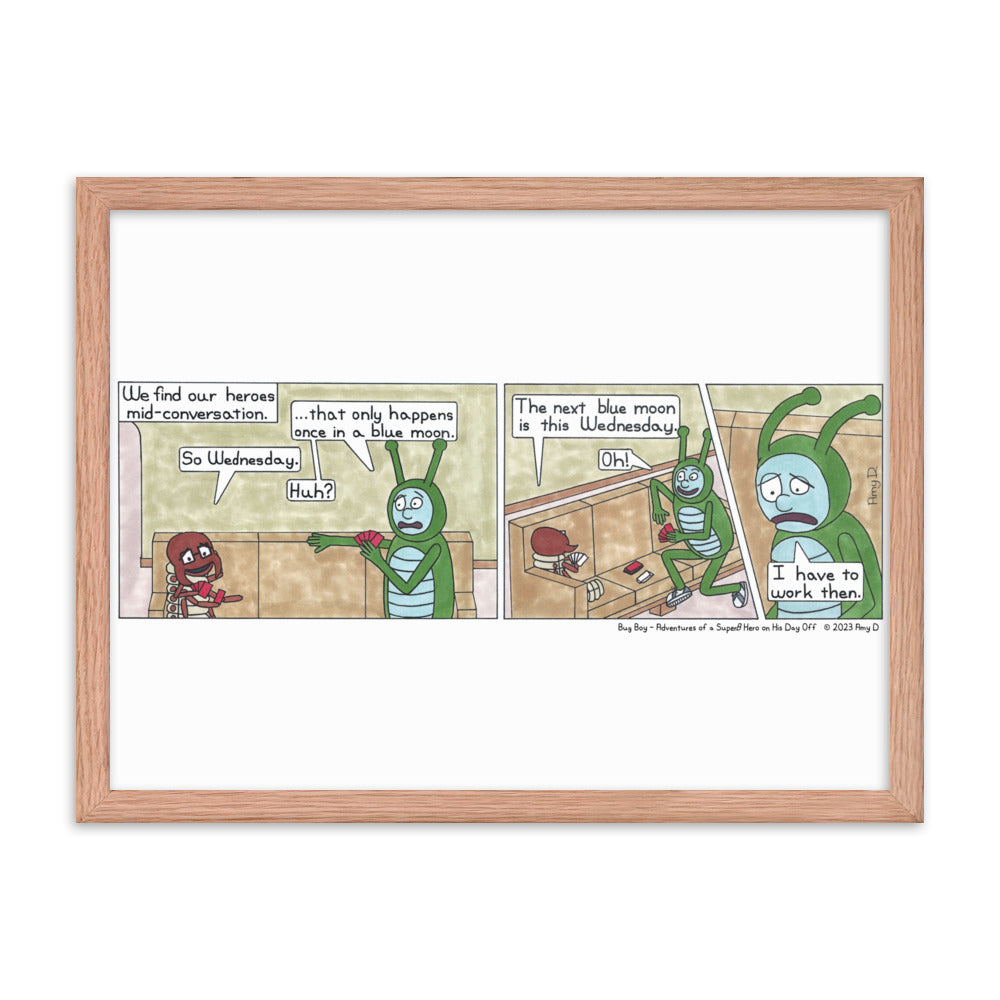 Blue Moon - Comic Strip Prints - Aug. 26th, 2023