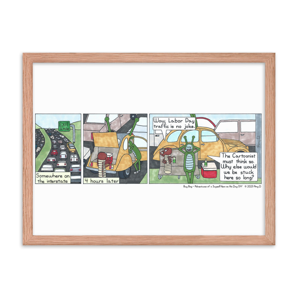 Traffic - Comic Strip Prints - Sep. 2nd, 2023