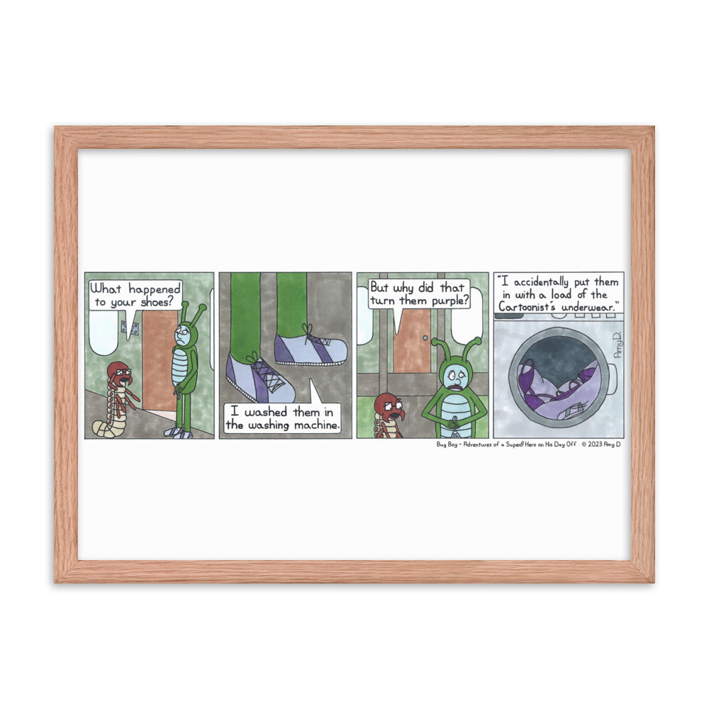 Purple Laundry - Comic Strip Prints - Sep. 30th, 2023