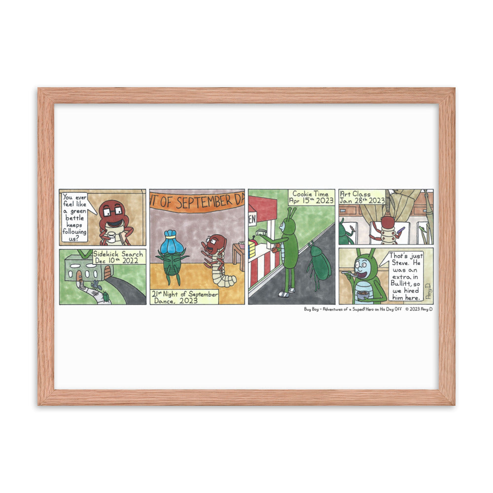 Bullitt - Comic Strip Prints - Oct. 14th, 2023