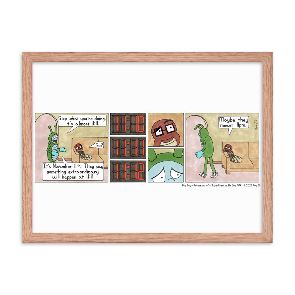 11:11 - Comic Strip Prints - Nov. 11th, 2023