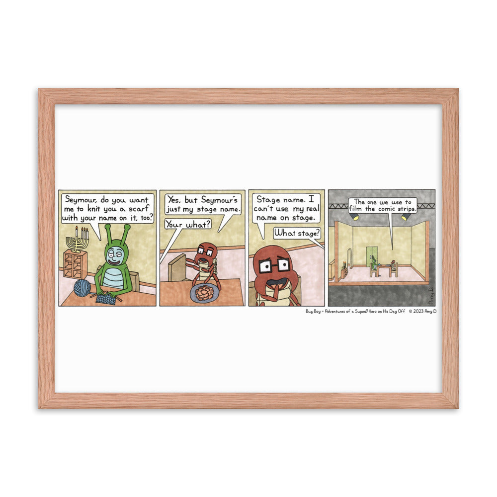Stage Name - Comic Strip Prints - Dec. 9th, 2023