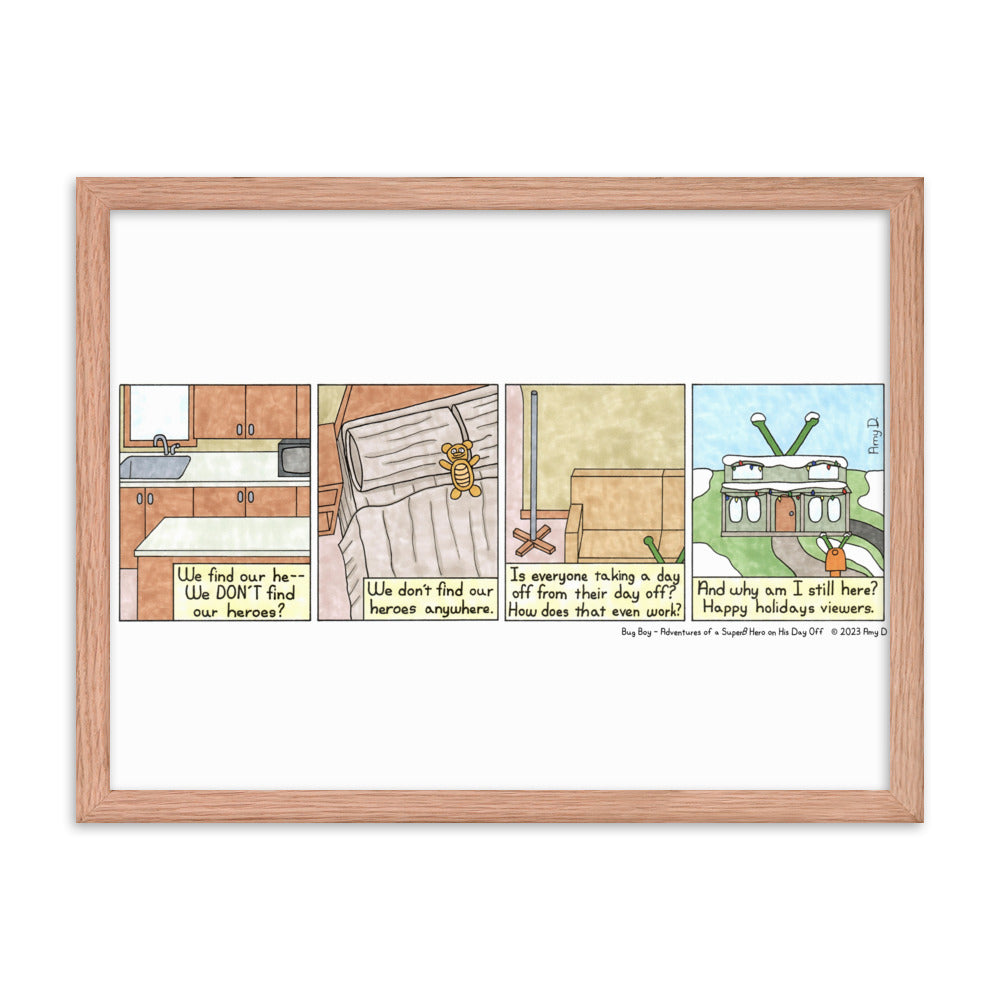 Where is Everyone? - Comic Strip Prints - Dec. 23rd, 2023