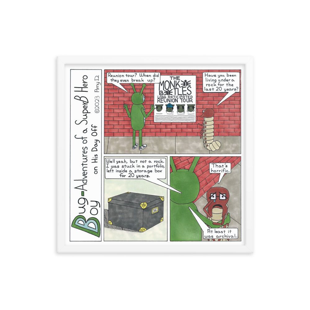 Under a Rock - Comic Strip Prints - Jan. 14th, 2023