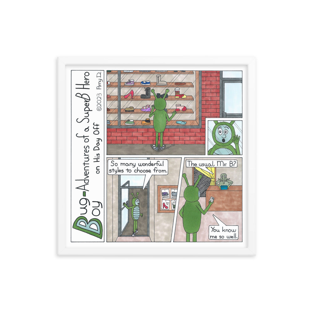Shoe Shopping - Comic Strip Prints - Jan. 21st, 2023