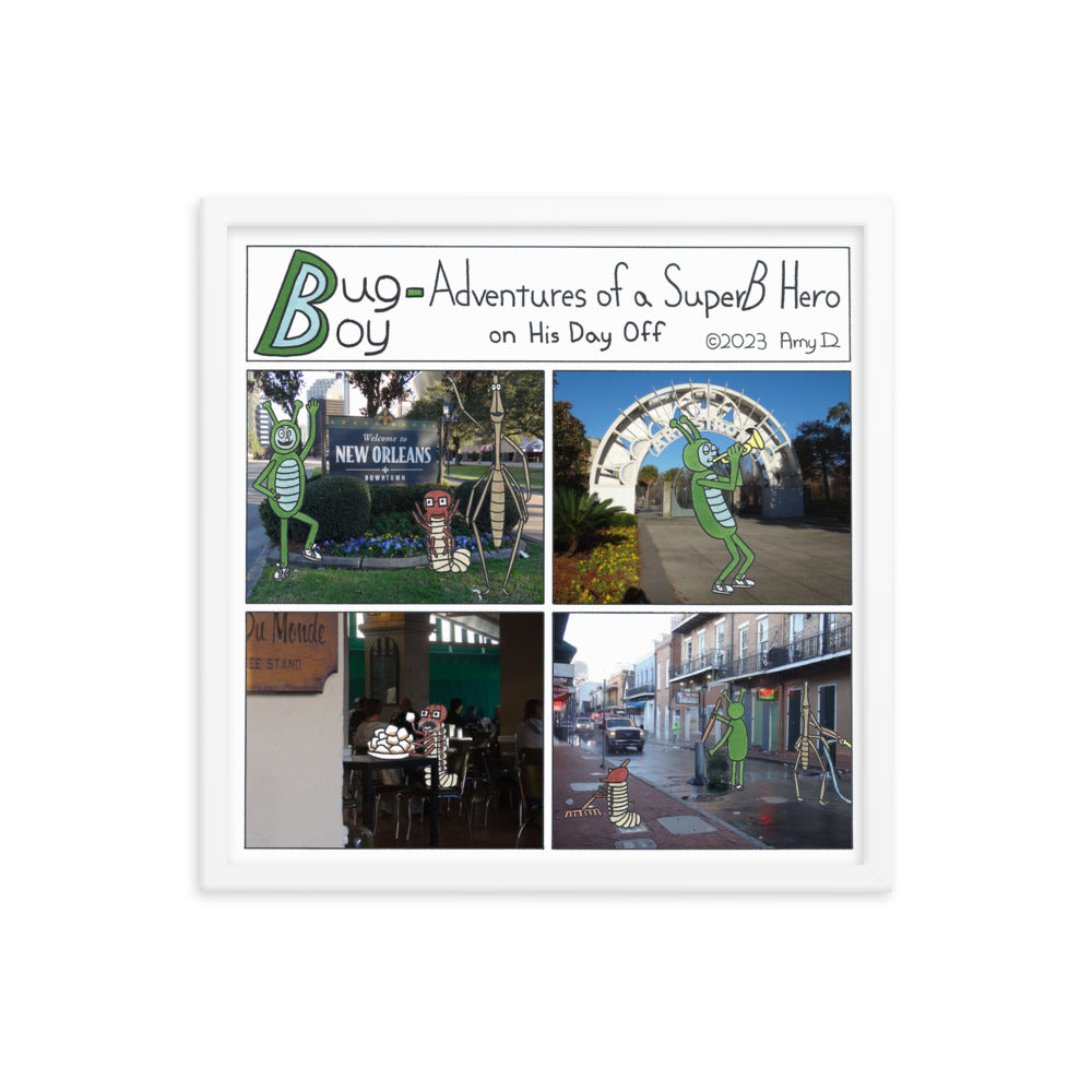 New Orleans - Comic Strip Prints - Feb. 25th, 2023