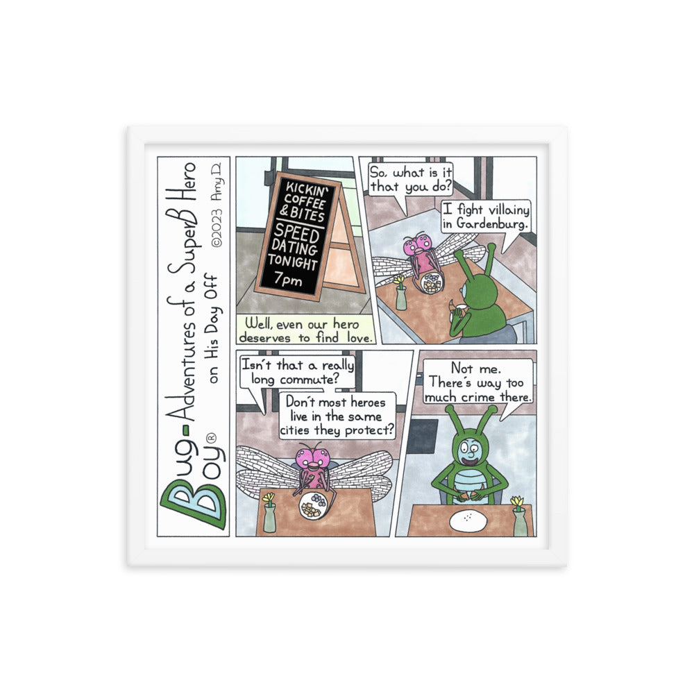 Speed Date - Comic Strip Prints - Aug. 5th, 2023