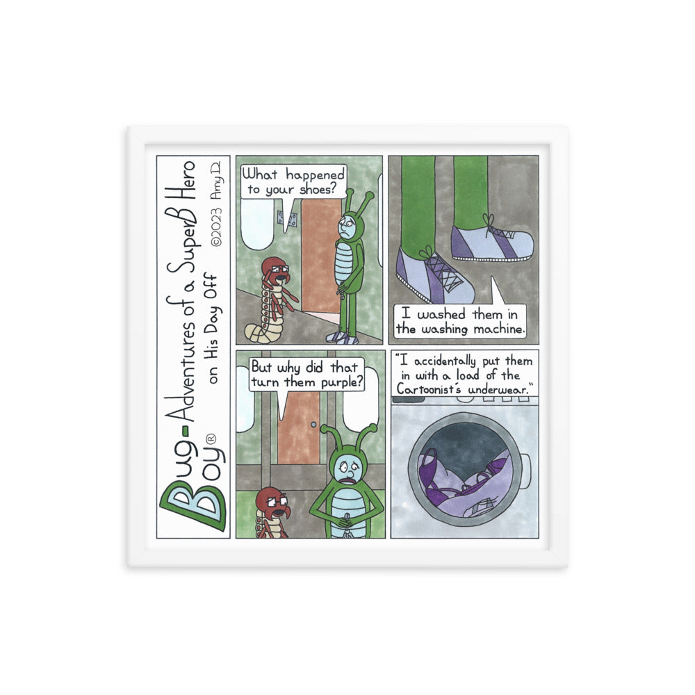Purple Laundry - Comic Strip Prints - Sep. 30th, 2023