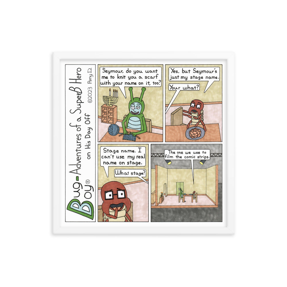 Stage Name - Comic Strip Prints - Dec. 9th, 2023
