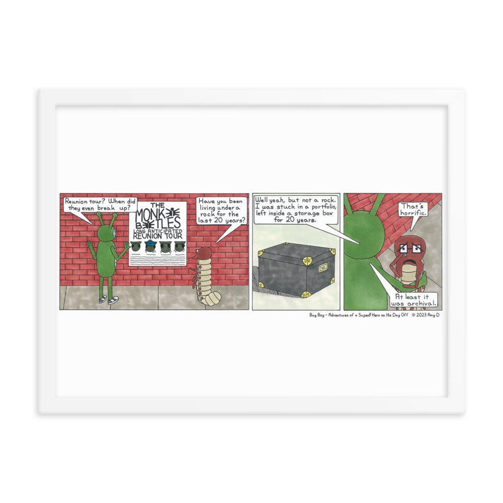 Under a Rock - Comic Strip Prints - Jan. 14th, 2023
