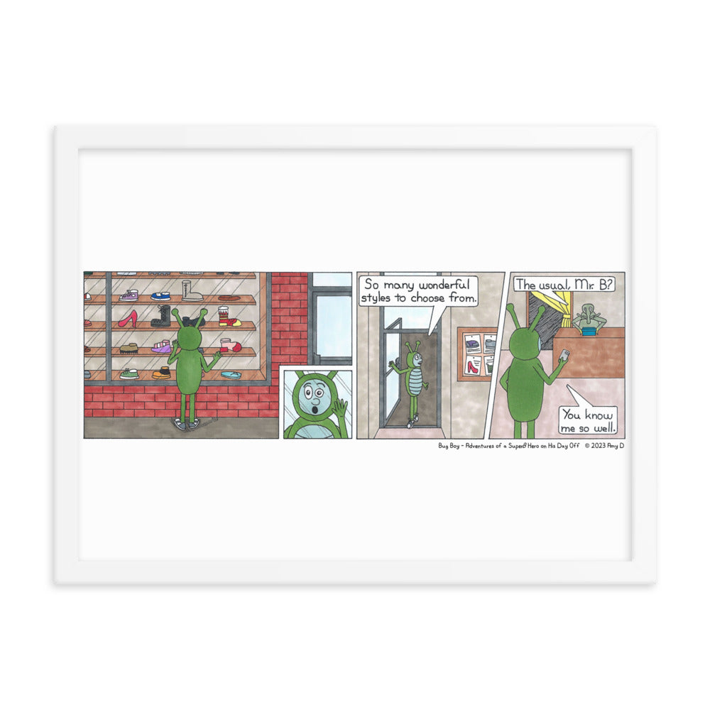 Shoe Shopping - Comic Strip Prints - Jan. 21st, 2023