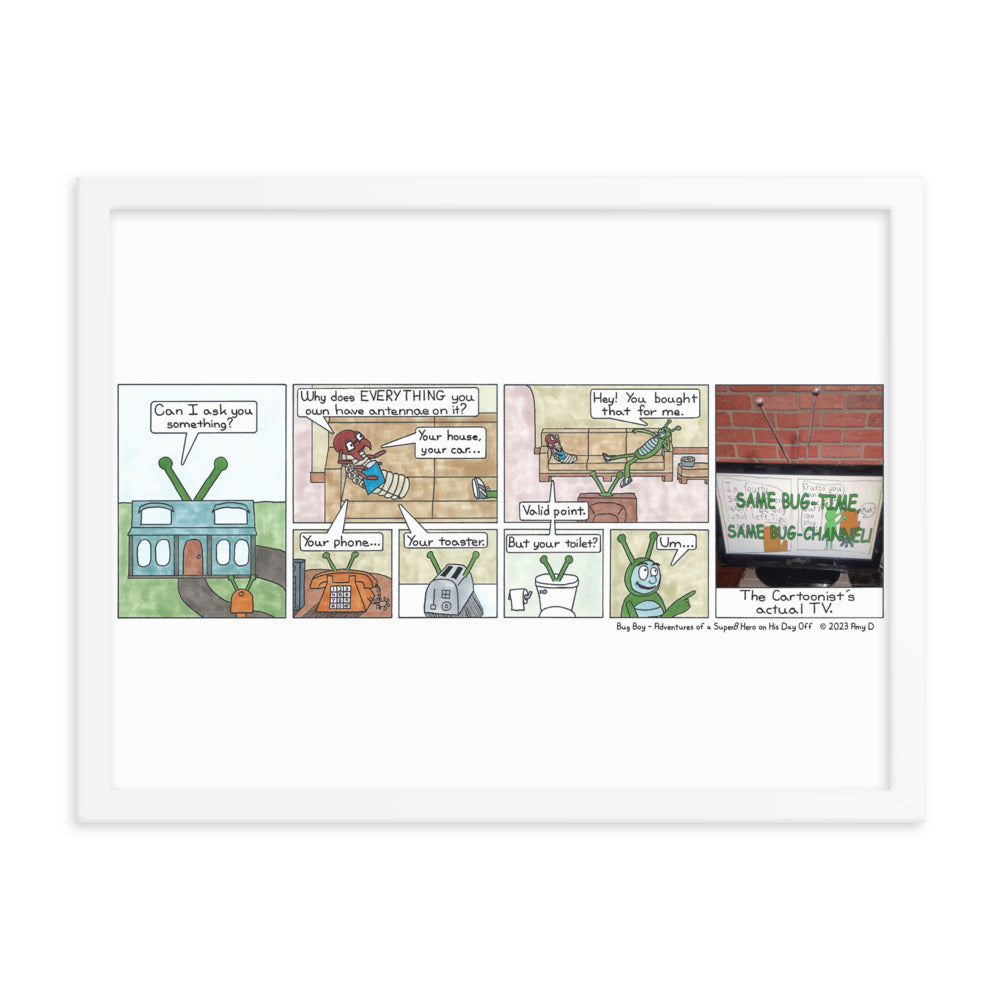 Antennae - Comic Strip Prints - Feb. 18th, 2023
