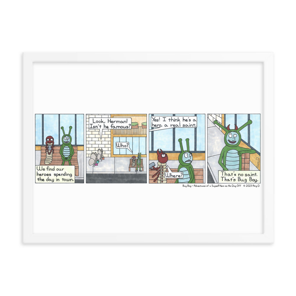 The Saint - Comic Strip Prints - June 10th, 2023