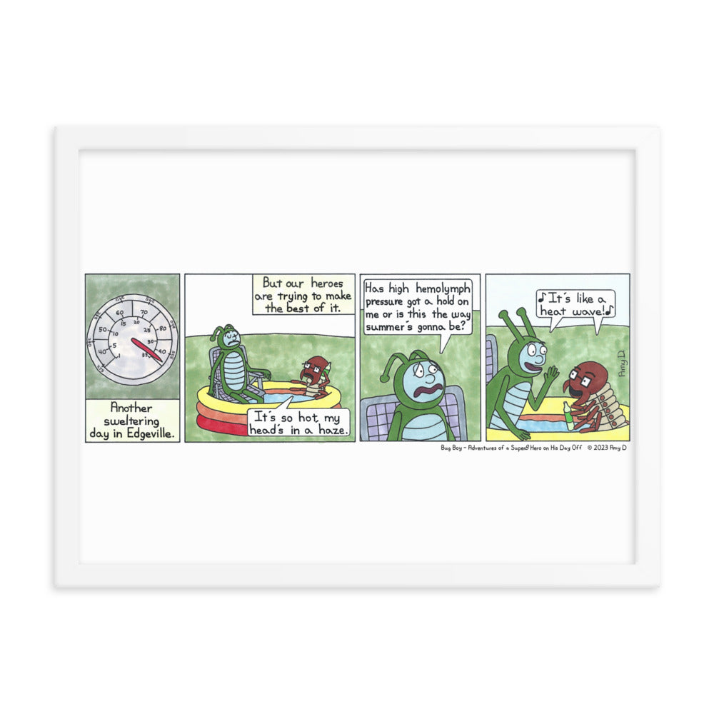 Heat Wave - Comic Strip Prints - July 15th, 2023
