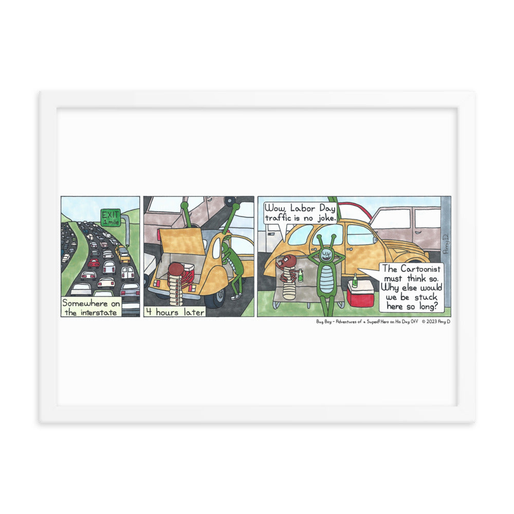 Traffic - Comic Strip Prints - Sep. 2nd, 2023